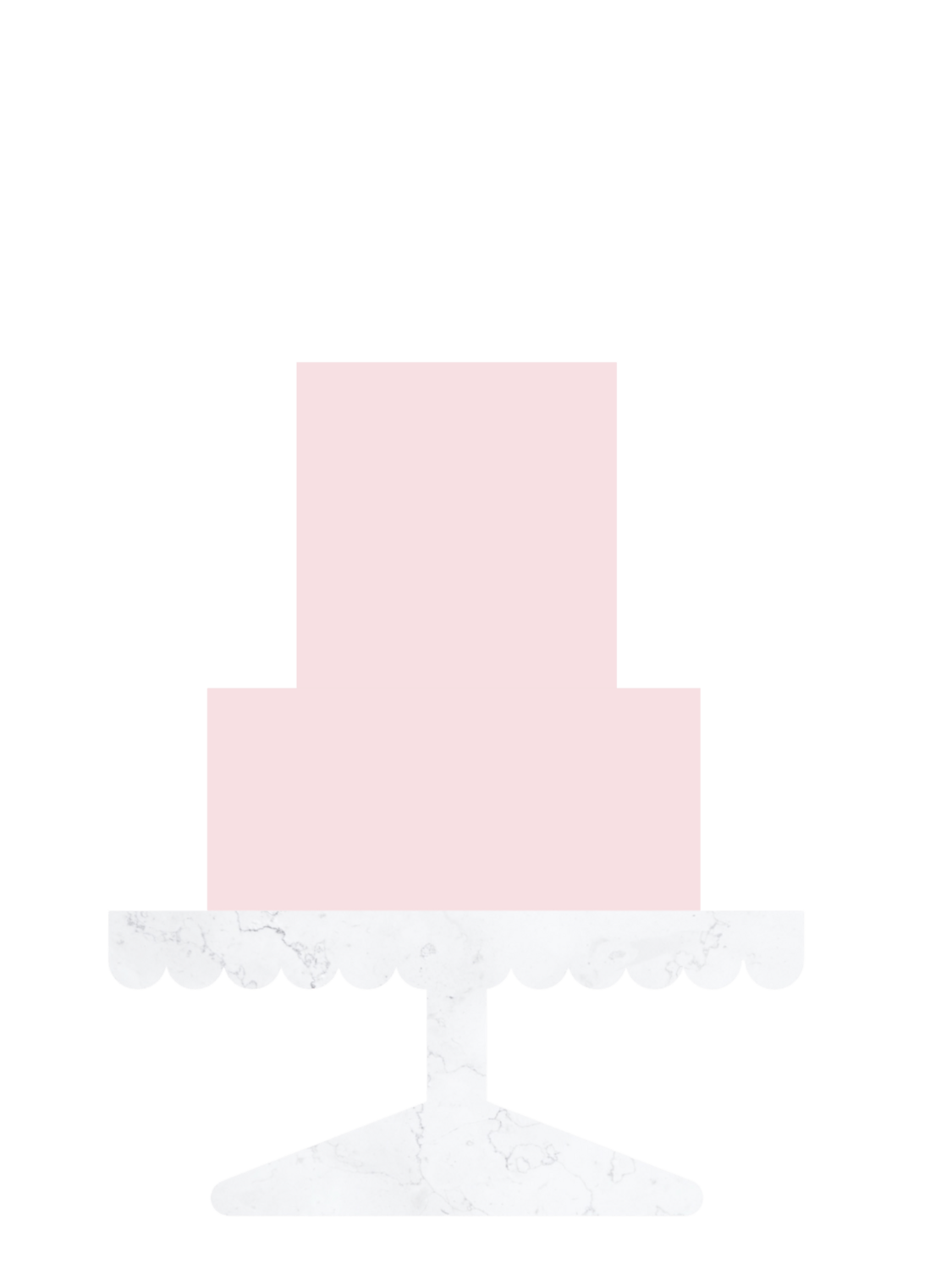 Small 2-tier (Serves 34-45)