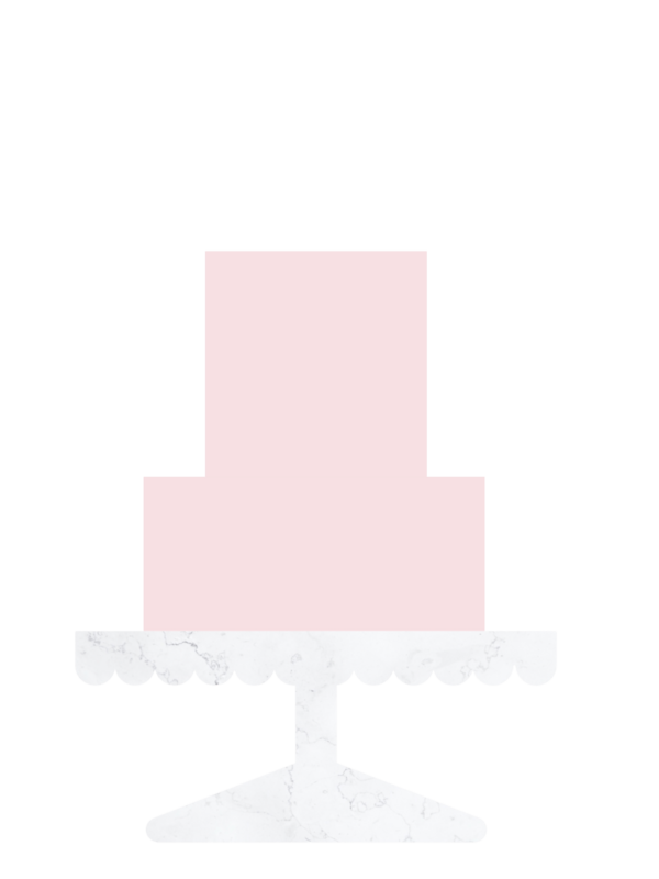 Small 2-tier (Serves 34-45)