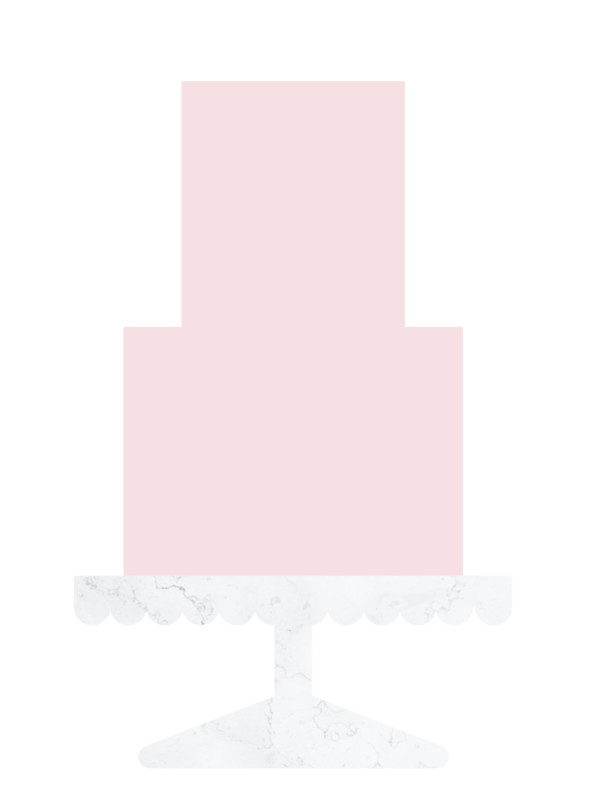 Medium 2-tier (serves 45-55)