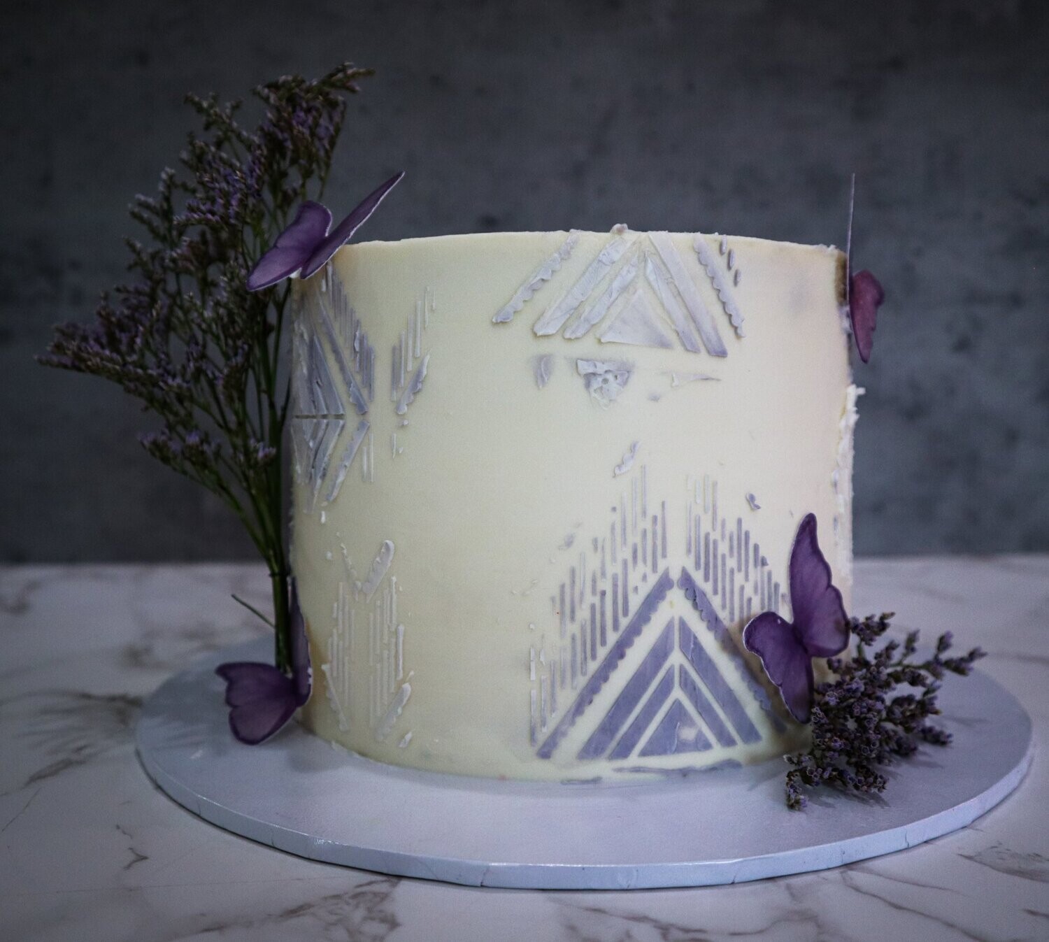 Lavender Butterfly
