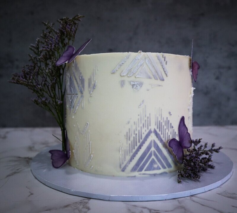 Lavender Butterfly