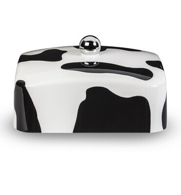 Cow print replacement lid