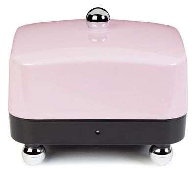 Pink on Black - PerfectButter® Alfille Electric Temperature Controlled Butter Dish