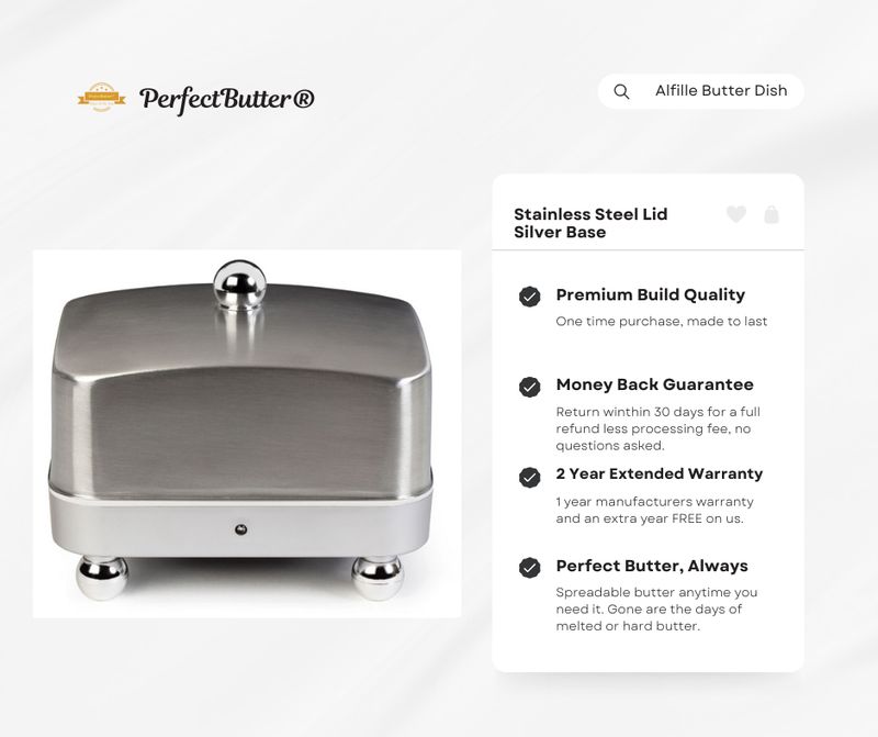 Sleek Stainless Steel - Order now for dispatch week 1 of September