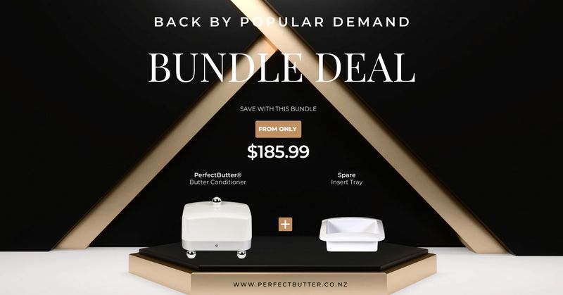 Butter Dish and Spare Insert Bundle