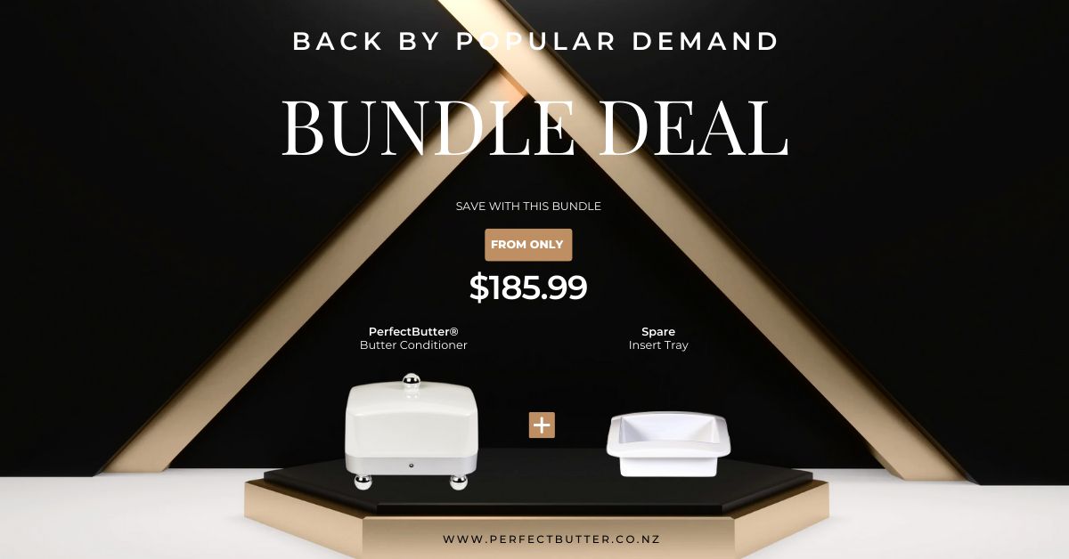 Butter Dish + Spare Insert Bundle