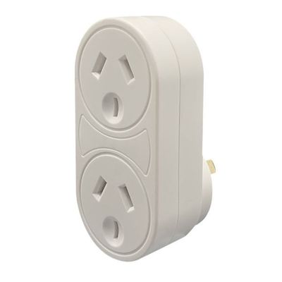 Jackson Vertical Double Adaptor with Surge Protection