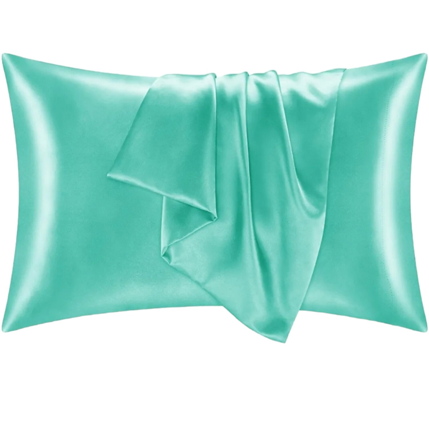 Silky Satin Pillow Case (Green)