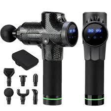 Percussion massage gun - Carbon fibre