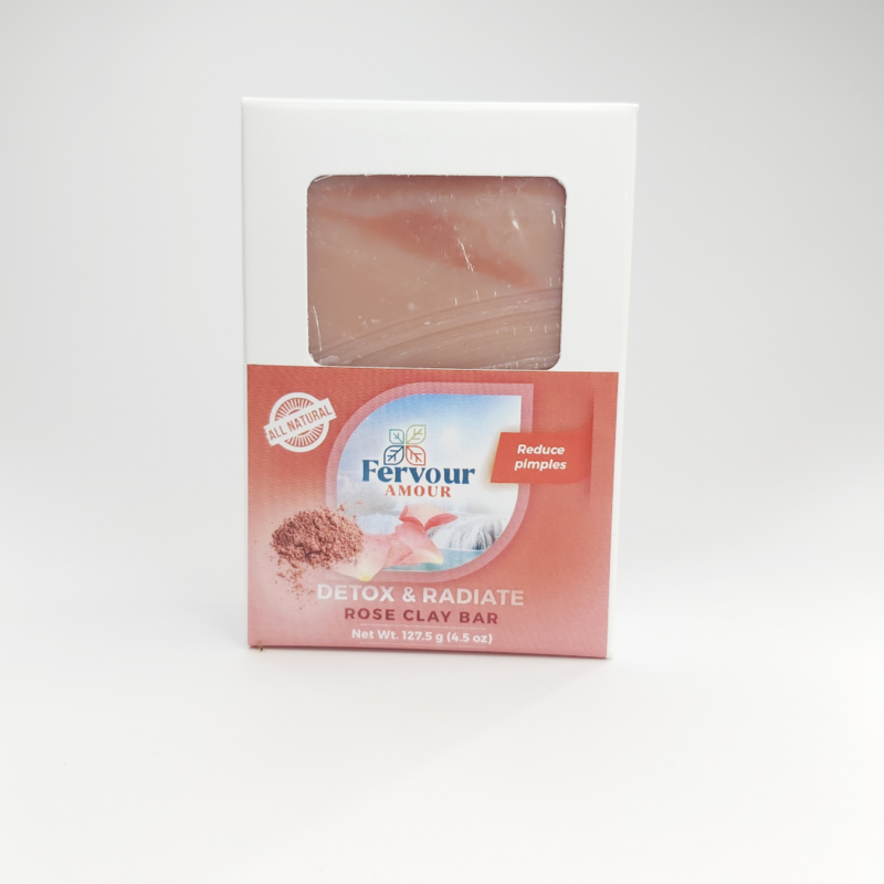 Rose clay Soap Bar