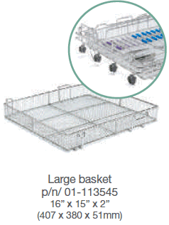 HYDRIM C61 Basket Rack trolley central support