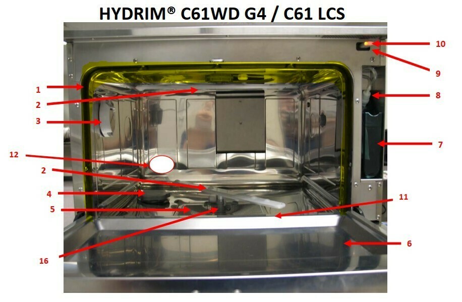 HYDRIM C61 Seal Door (chamber)