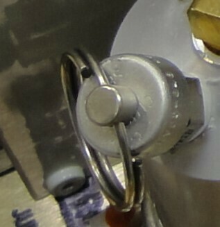 Pressure relief valve fitting for steam generator