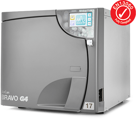 Bravo G4 Vacuum Autoclave EN13060 Compliant
