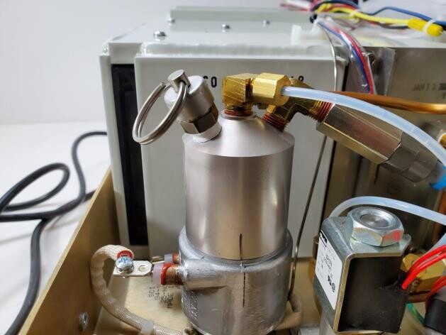Pressure relief valve fitting for steam generator