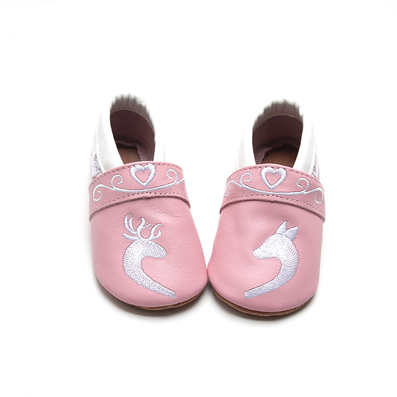 Alpine Krabbelschuhe Amira - rosa