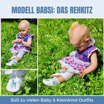 Baby Trachtenschuhe Babsi - blau