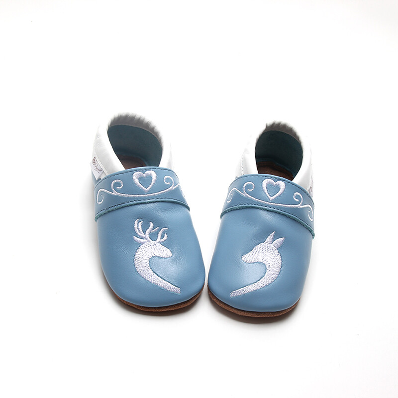 Alpine Krabbelschuhe  Amira - blau