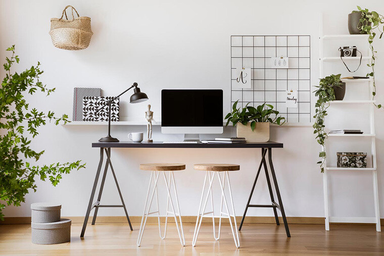 comfortable workspace