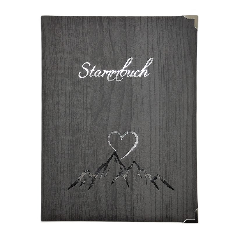 Stammbuch HILLS, wood-dunkelgrau