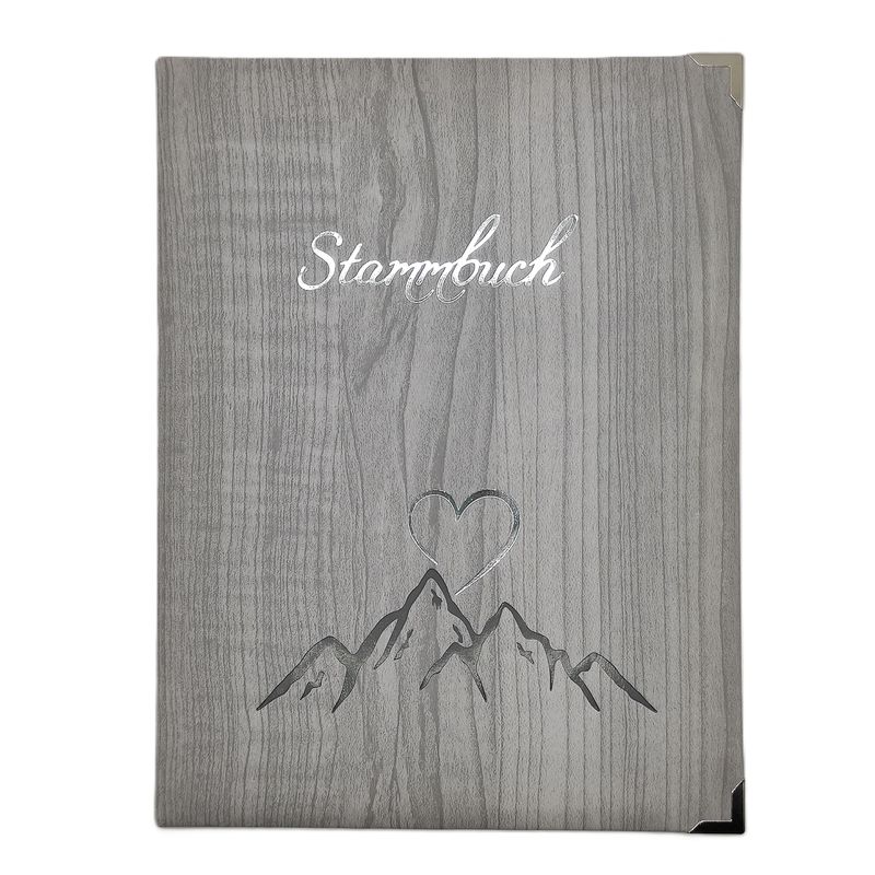 Stammbuch HILLS, wood-hellgrau