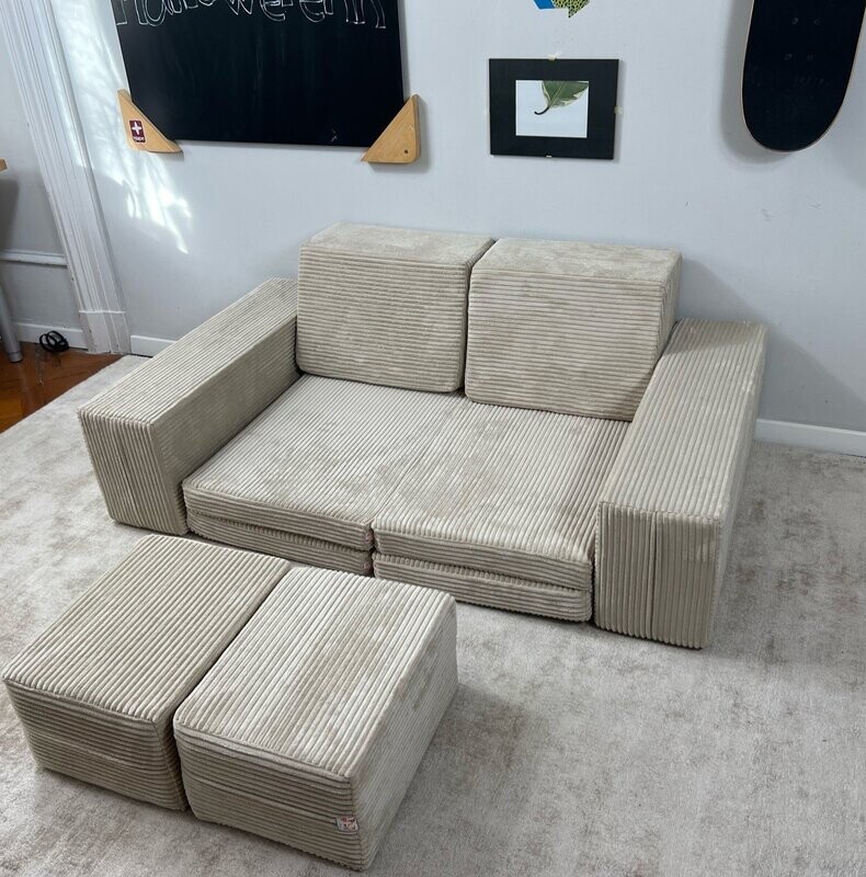 Spielsofa Yano Breitcord beige Spielsofa Yano Breitcord beige