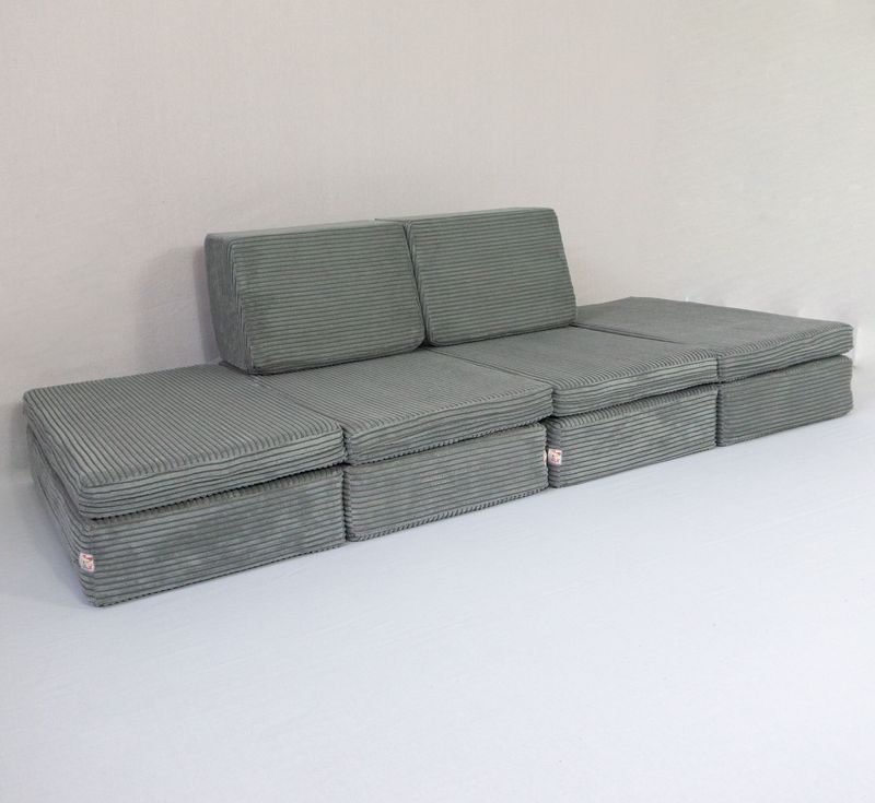 Spielsofa Teo Breitcord grau B Ware
