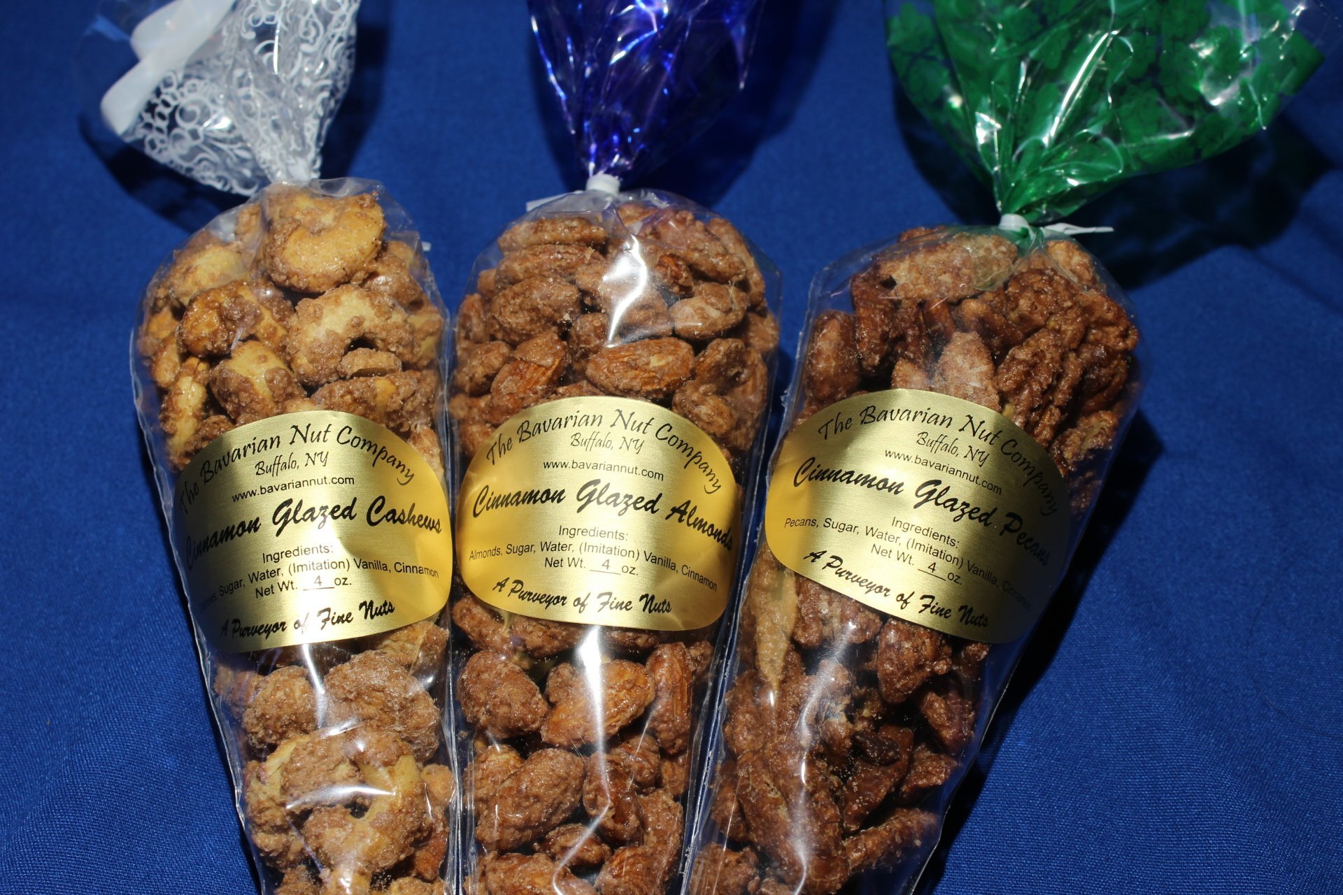 Cinnamon Glazed Cashews -Priced by weight