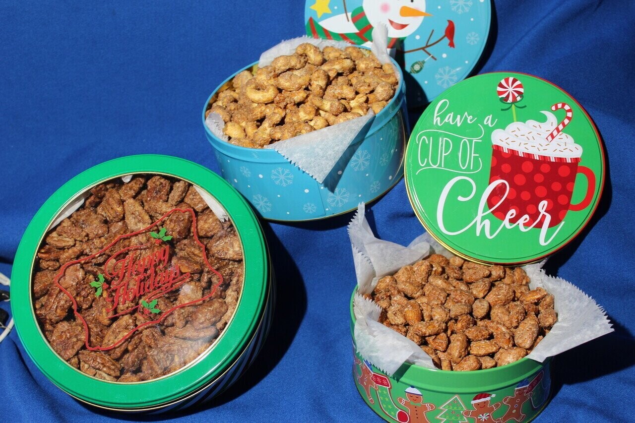 Christmas tins - Priced by weight