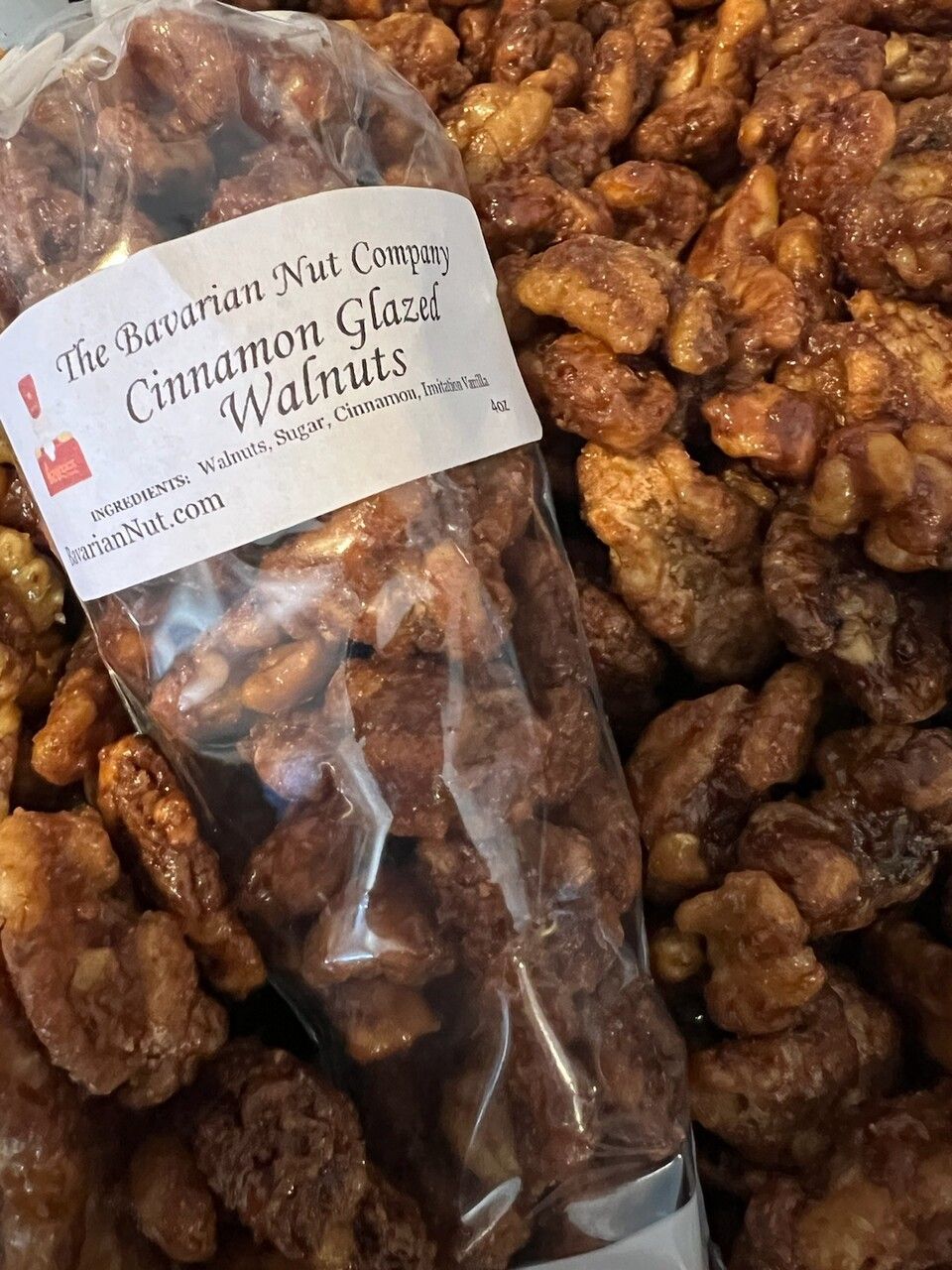 Cinnamon Glazed Walnuts - Priced by weight