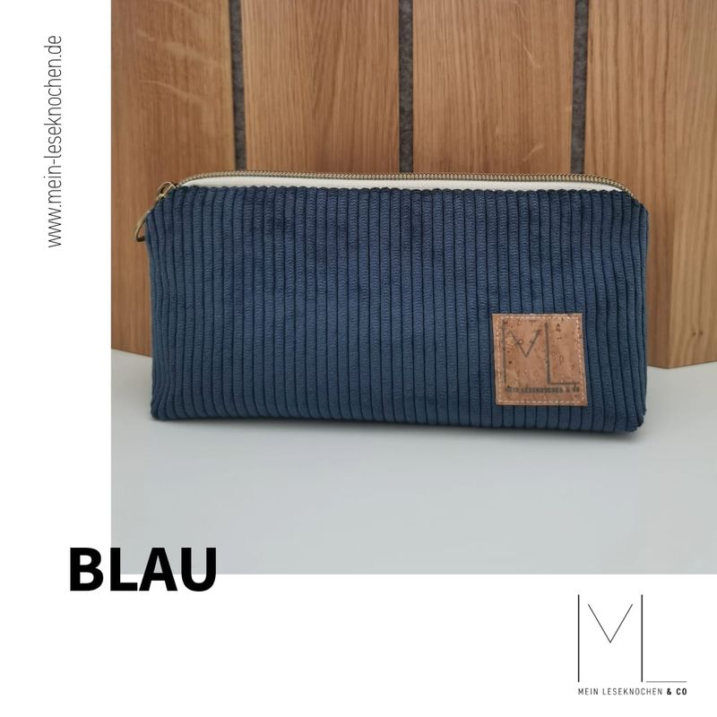 Tasche Cord blau