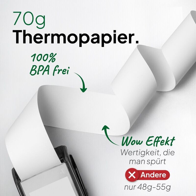 10 EC-Rollen mit Sepa Text 57mm/40mm/12mm 10 EC-Rollen mit Sepa Text 57mm/40mm/12mm