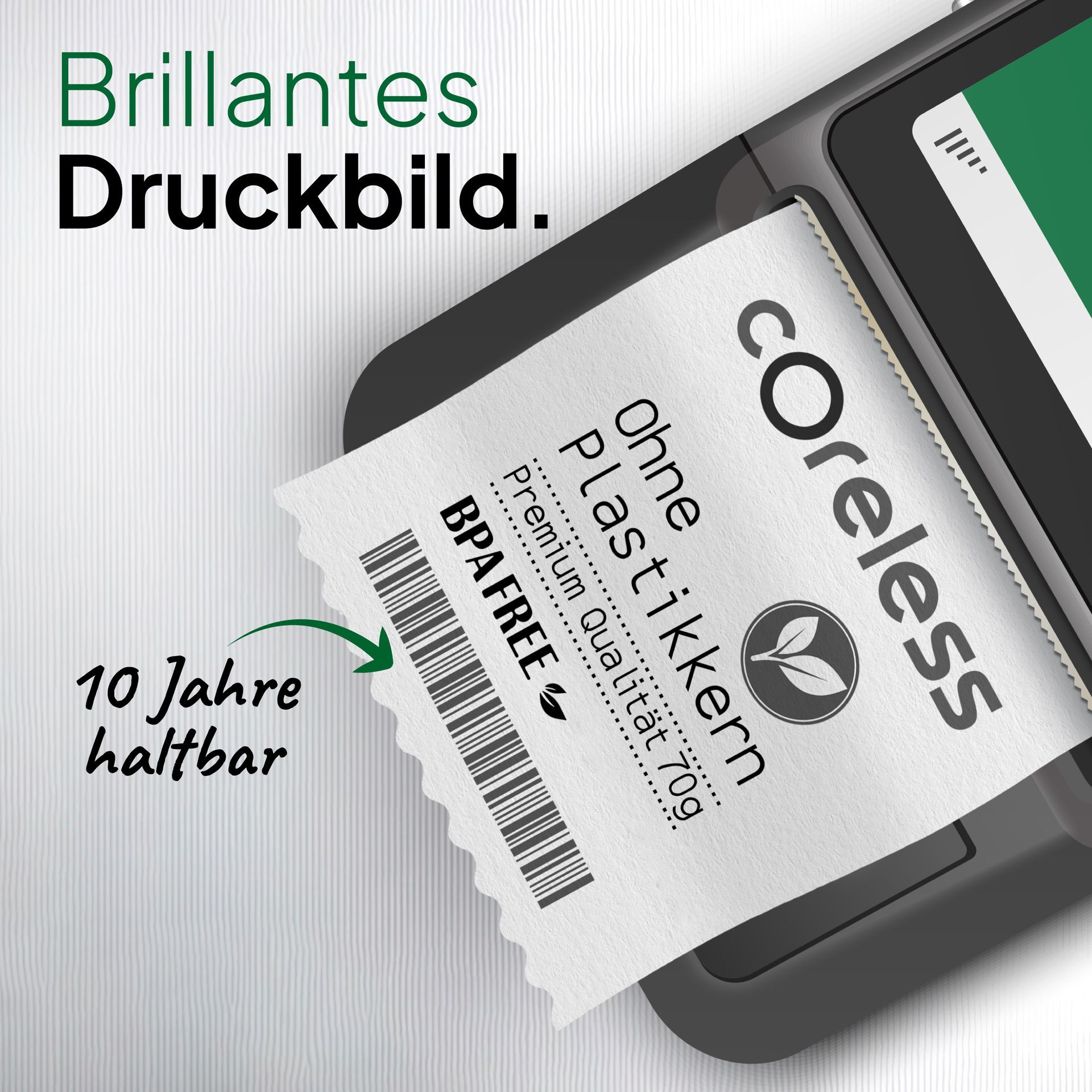 50 Thermorollen für Kassen 58mm/65mm/12mm