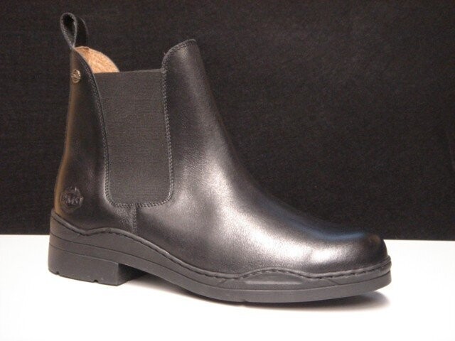 Jodhpur-Stiefel Rindsleder schwarz Jodhpur-Stiefel Rindsleder schwarz