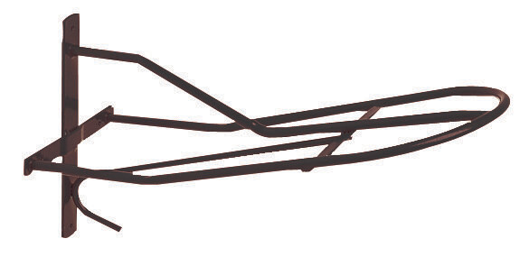 Wandsattelständer schwarz
