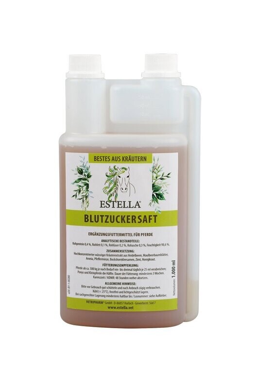 ESTELLA Blutzuckersaft  1 L