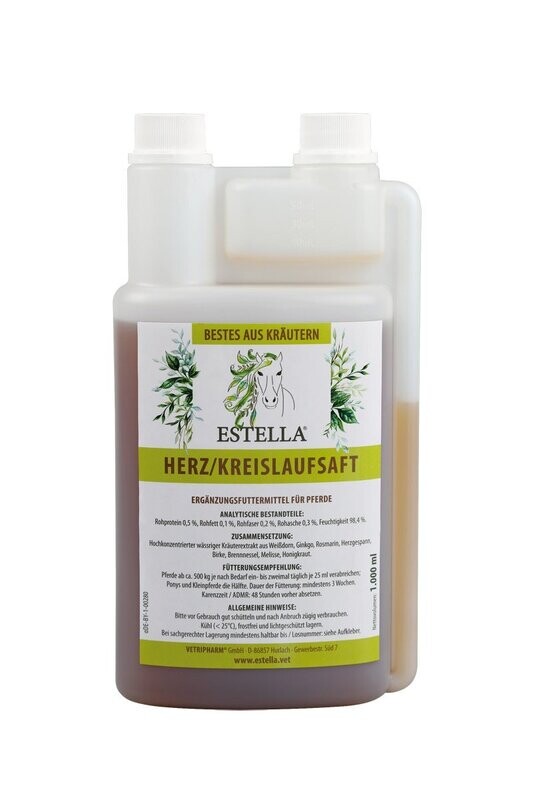 ESTELLA Herz / Keislaufsaft 1 L ESTELLA Herz / Keislaufsaft 1 L