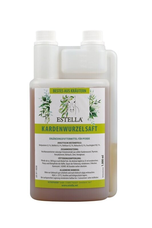 ESTELLA Kardenwurzelsaft  1 L