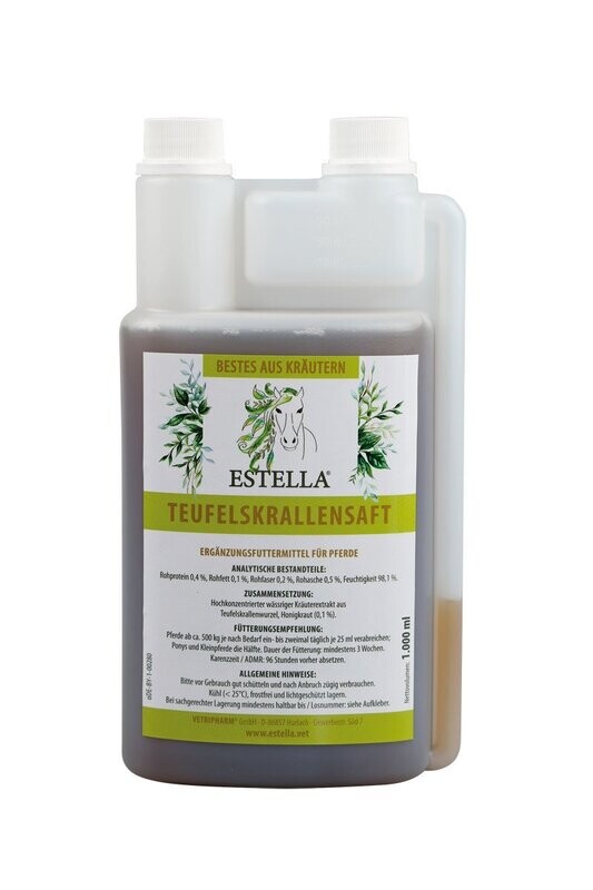 ESTELLA Teufelskralensaft 1 L ESTELLA Teufelskralensaft 1 L
