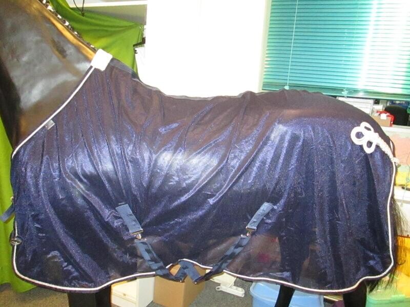Parade- Fliegendecke Parade- Fliegendecke "Ascot", blau