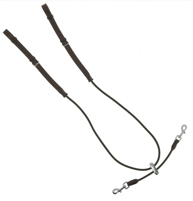 Roll-Ausbindezügel schwarz Warmblut Roll-Ausbindezügel schwarz Warmblut