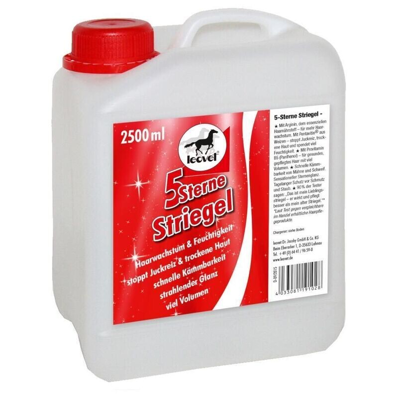 Leovet 5-Sterne Striegel Kanister 2500 ml Leovet 5-Sterne Striegel Kanister 2500 ml