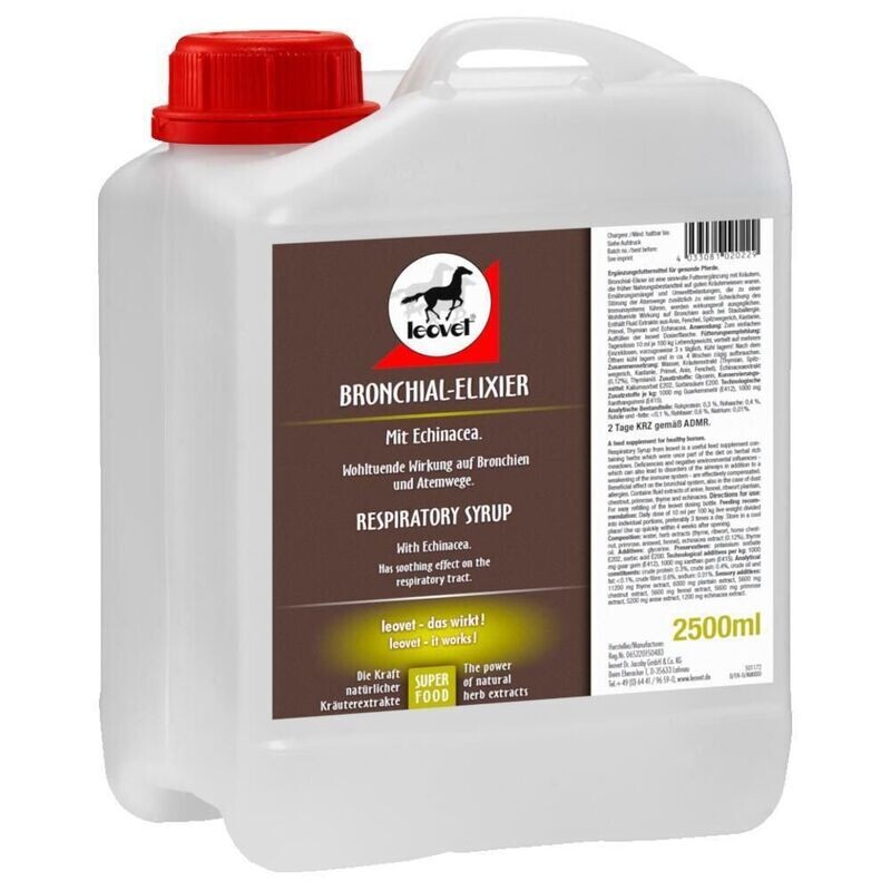 Leovet Bronchial Elixier Kanister 2500 ml Leovet Bronchial Elixier Kanister 2500 ml
