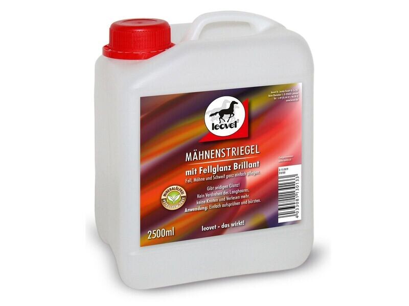 Leovet Mähnenstriegel Kanister 2500 ml Leovet Mähnenstriegel Kanister 2500 ml