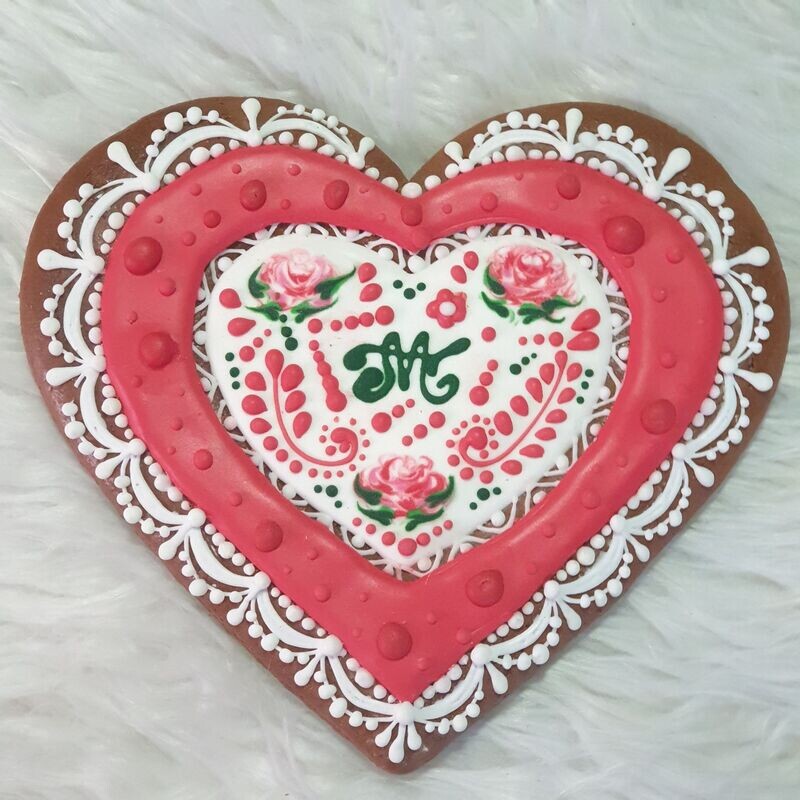 Hart 23x23cm