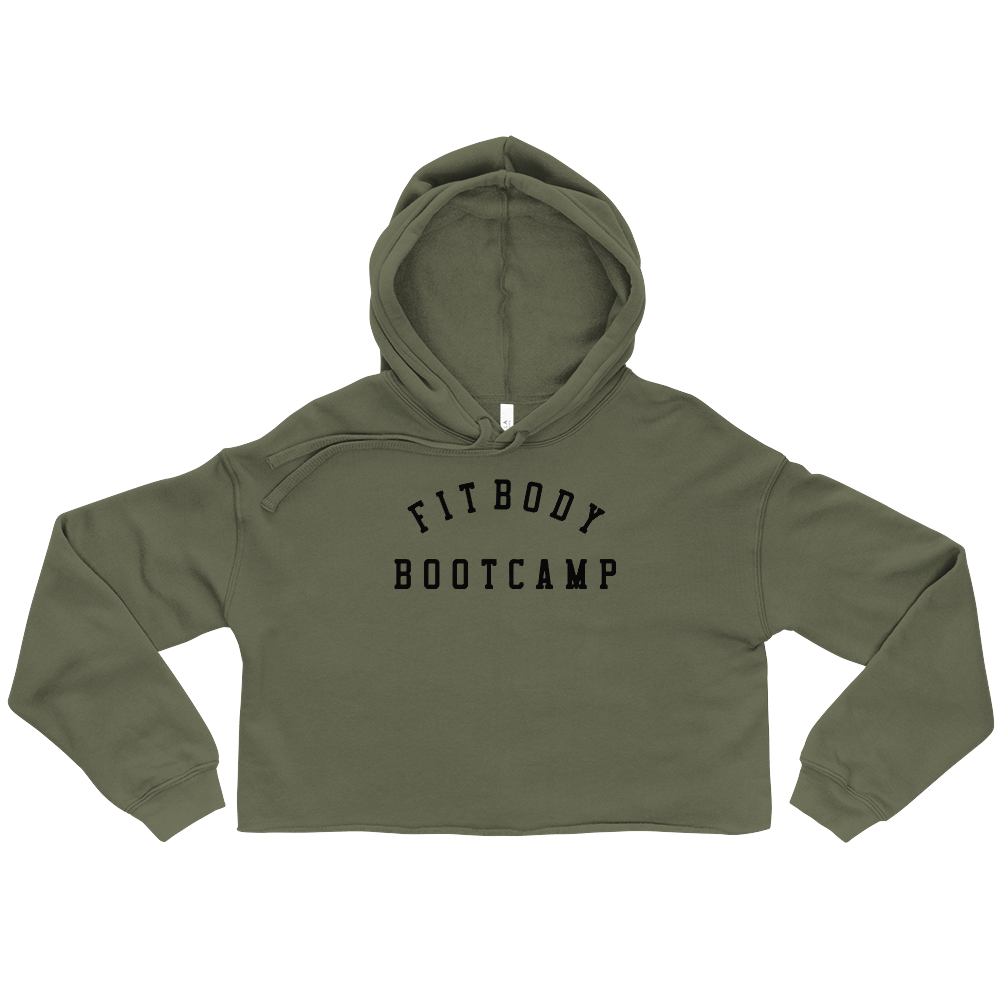 Cropped Pullover Hoodie