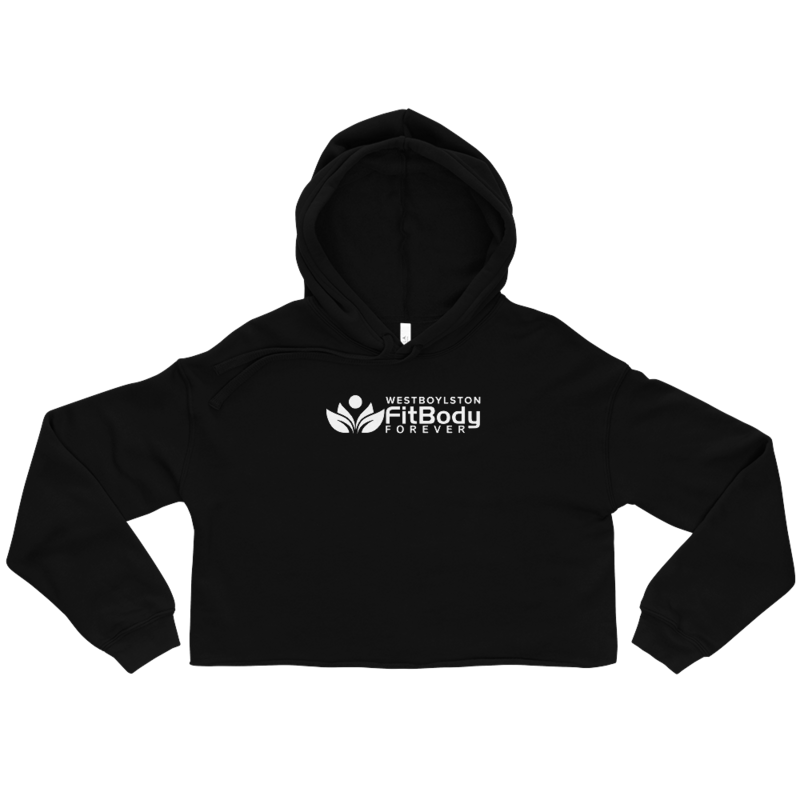 Cropped Pullover Hoodie