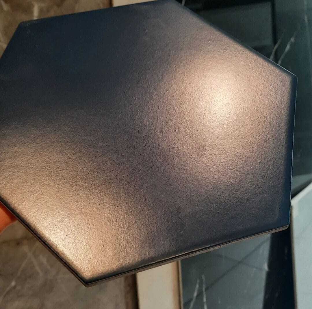 Hexagonal negro