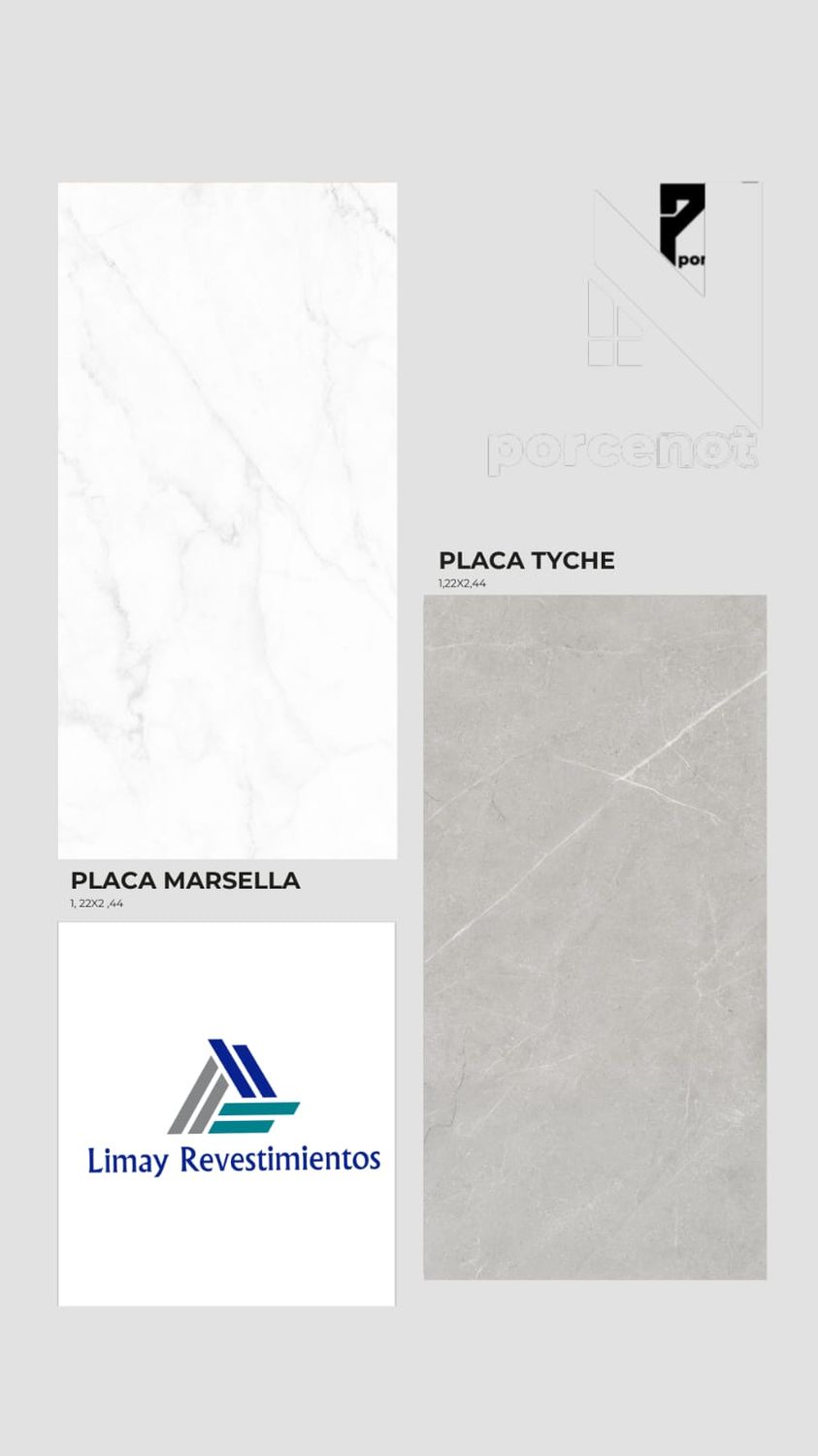 Placas de PVC Marsella-Tyche