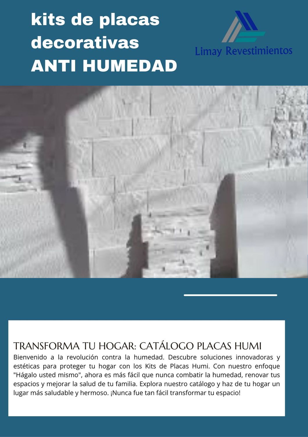 Placas Decorativas Antihumedad  H.U.MI 4